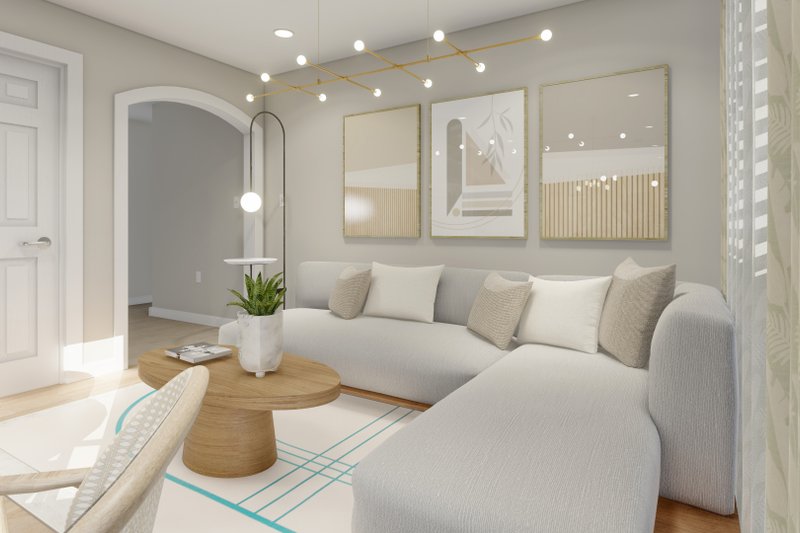 Dream House Plan - Interior - Family Room 1 for Traditional House Plan #1060-176 - 3 bed, 2 bath
