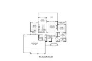 Ranch Style House Plan - 2 Beds 2 Baths 1708 Sq/Ft Plan #1064-86 