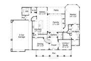 European Style House Plan - 4 Beds 3.5 Baths 4089 Sq/Ft Plan #411-466 