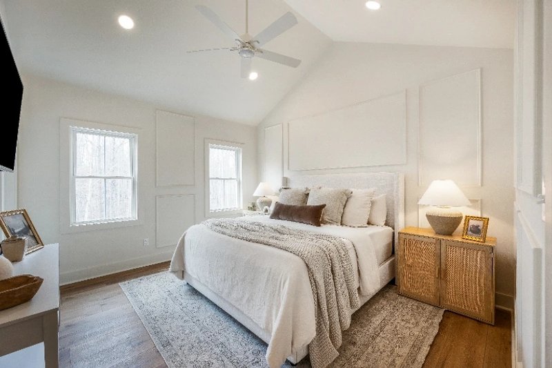 Architectural House Design - Interior - Master Bedroom for Farmhouse House Plan #1116-55 - 3 bed, 2.5 bath