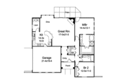 House Plan - 2 Beds 2 Baths 1504 Sq/Ft Plan #57-598 