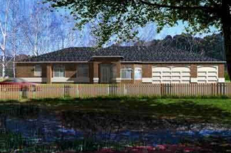 House Plan Design - Ranch Exterior - Front Elevation Plan #1-1193