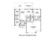 Ranch Style House Plan - 3 Beds 2 Baths 1630 Sq/Ft Plan #1064-165 