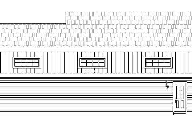 Dream House Plan - Exterior - Other Elevation for Country House Plan #932-260, 0 bath