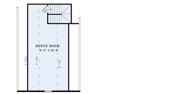 House Plan Design - European Floor Plan - Upper Floor Plan #17-2429