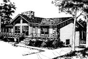 Ranch Style House Plan - 3 Beds 2 Baths 1538 Sq/Ft Plan #10-225 