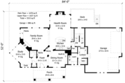 Craftsman Style House Plan - 4 Beds 3.5 Baths 3315 Sq/Ft Plan #51-367 