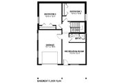 Contemporary Style House Plan - 3 Beds 2 Baths 1916 Sq/Ft Plan #126-166 