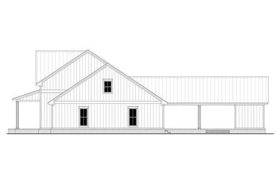Exterior - Other Elevation for Farmhouse House Plan #430-215 - 4 bed, 3 bath