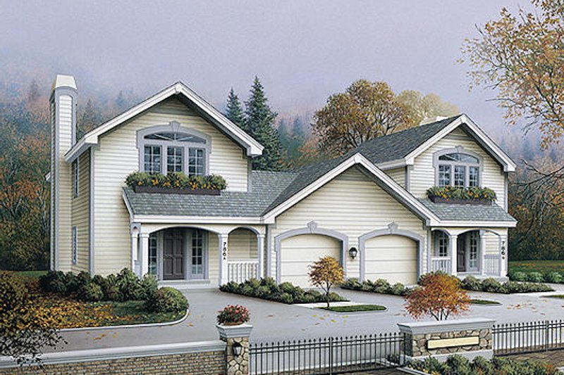 Traditional Style House Plan - 2 Beds 1.5 Baths 2408 Sq/Ft Plan #57-571