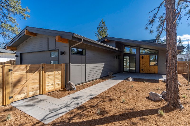 Dream House Plan - Exterior - Other Elevation 1 for Modern House Plan #895-127 - 3 bed, 2 bath