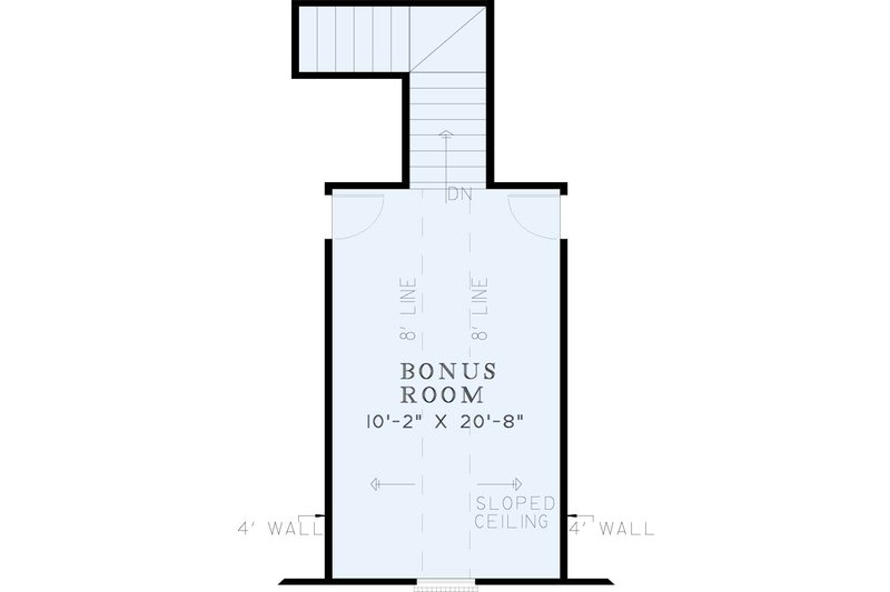 House Plan Design - Floor Plan - Upper Floor for Traditional House Plan #17-2876 - 3 bed, 2 bath