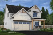 Farmhouse Style House Plan - 3 Beds 2.5 Baths 2164 Sq/Ft Plan #51-1343 