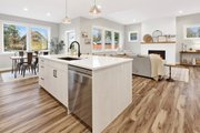 Contemporary Style House Plan - 3 Beds 2.5 Baths 2056 Sq/Ft Plan #1070-73 