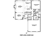 Country Style House Plan - 3 Beds 2.5 Baths 2399 Sq/Ft Plan #81-1420 