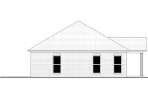 Exterior - Other Elevation for Traditional House Plan #430-371 - 6 bed, 6 bath