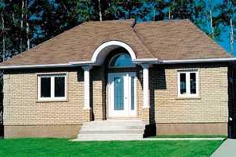 House Design - Photo for European House Plan #25-4233 - 2 bed, 1 bath