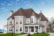 European Style House Plan - 3 Beds 3.5 Baths 3881 Sq/Ft Plan #23-844 