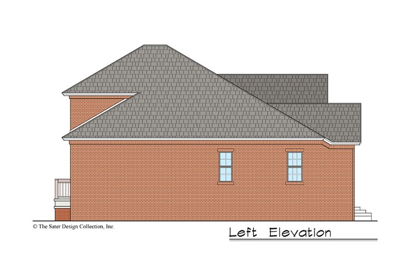 Home Plan - Exterior - Other Elevation for Traditional House Plan #930-497 - 4 bed, 3 bath