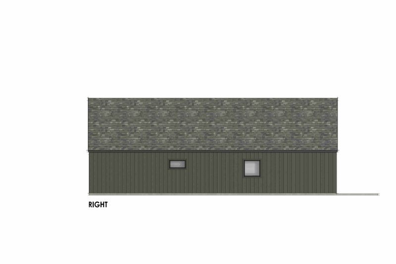 Architectural House Design - Exterior - Other Elevation 1 for Modern House Plan #1096-204 - 3 bed, 2 bath