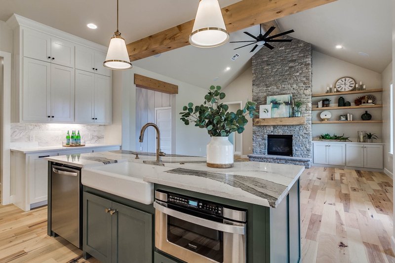Dream House Plan - Plan 1067-1 Kitchen Island