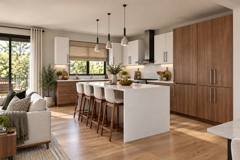 Home Plan - Interior - Kitchen for Contemporary House Plan #48-1232 - 4 bed, 3.5 bath