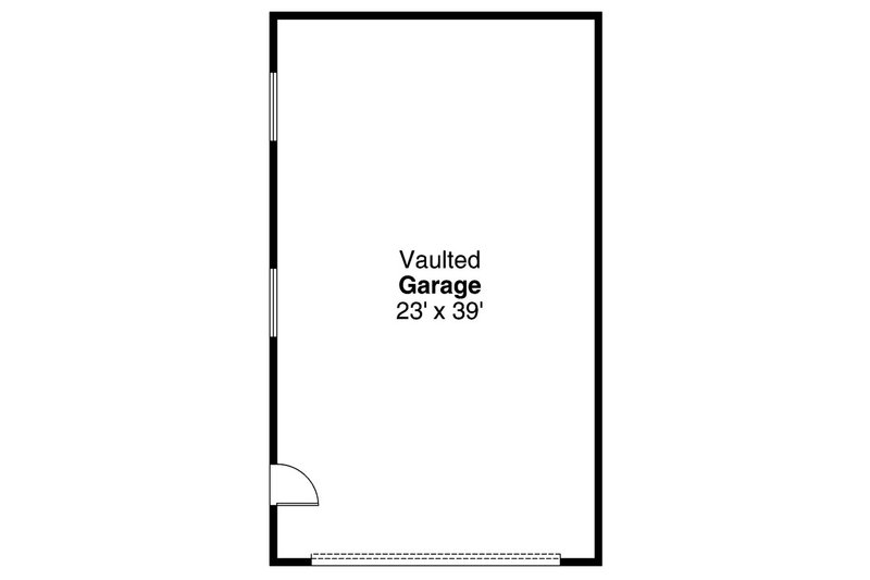 Home Plan - Floor Plan - Main Floor for Traditional House Plan #124-785, 0 bath