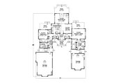 Ranch Style House Plan - 2 Beds 2 Baths 2383 Sq/Ft Plan #124-1301 