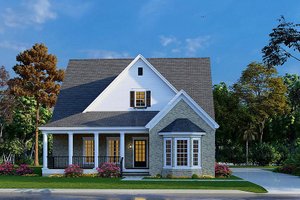 Traditional Exterior - Front Elevation Plan #923-272