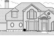 Traditional Style House Plan - 4 Beds 2.5 Baths 2863 Sq/Ft Plan #65-235 