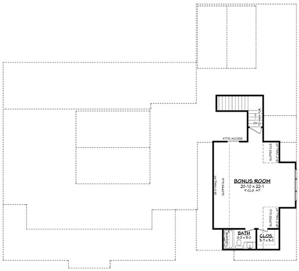 Farmhouse Floor Plan - Other Floor Plan #430-345