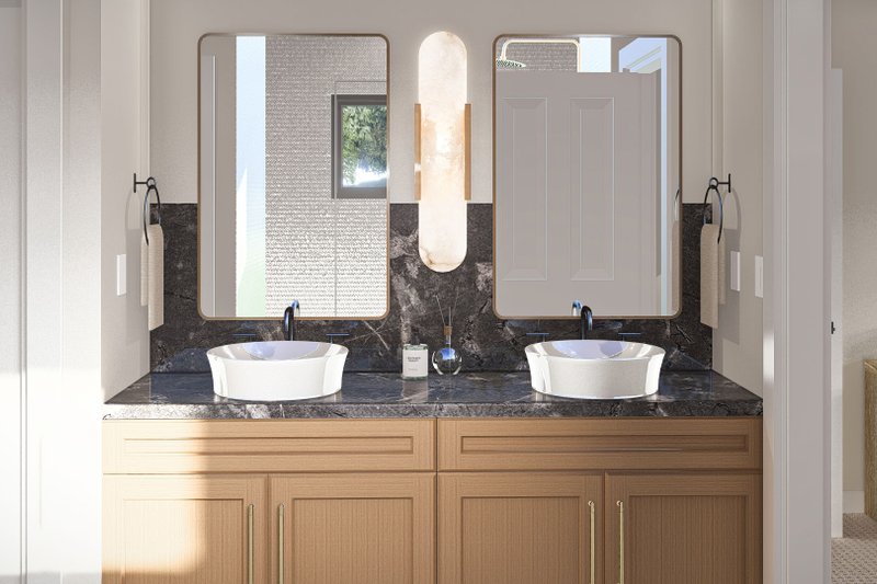 Architectural House Design - Interior - Master Bathroom 1 for Traditional House Plan #455-436 - 3 bed, 2 bath