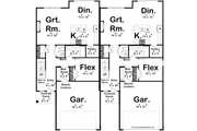 Modern Style House Plan - 3 Beds 2.5 Baths 1828 Sq/Ft Plan #455-567 