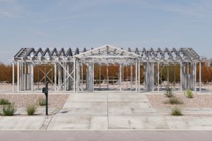 Exterior - Front Elevation 4 for Craftsman House Plan #1106-29 - 2 bed, 1 bath