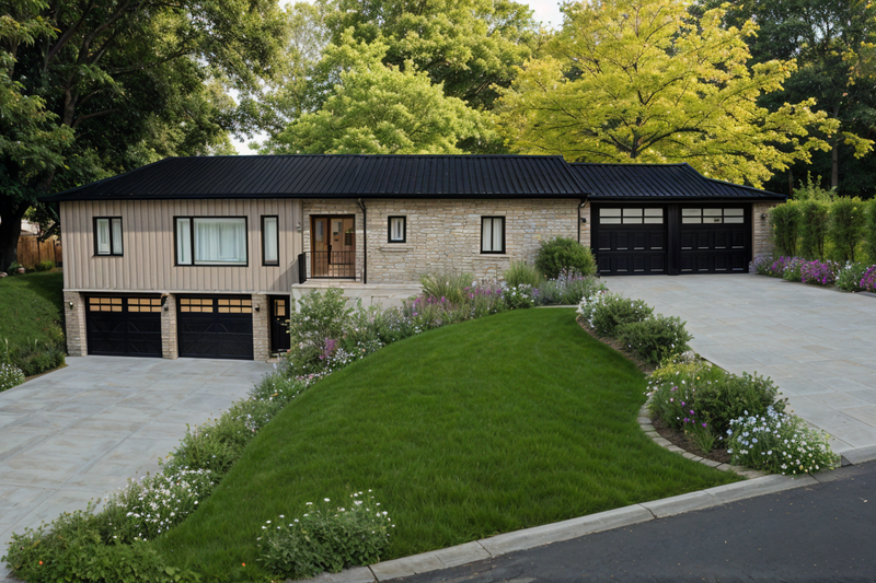 House Blueprint - Photo 8 for Contemporary House Plan #1109-25 - 3 bed, 2 bath