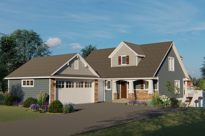 House Design - Beach Exterior - Front Elevation Plan #1064-27