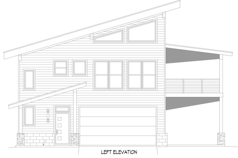 Dream House Plan - Exterior - Other Elevation for Contemporary House Plan #932-1177 - 6 bed, 4 bath