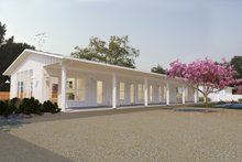 Dream House Plan - Ranch Exterior - Other Elevation Plan #888-16