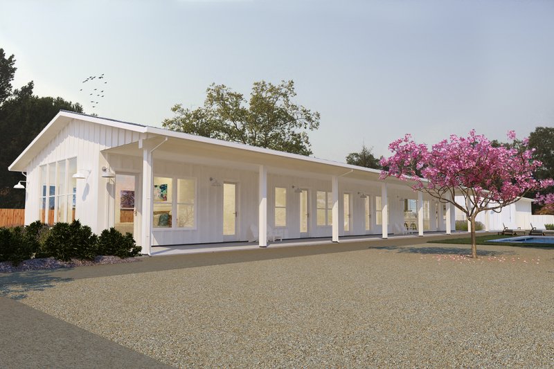 Dream House Plan - Ranch Exterior - Other Elevation Plan #888-16