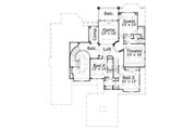 European Style House Plan - 5 Beds 4.5 Baths 5385 Sq/Ft Plan #411-839 