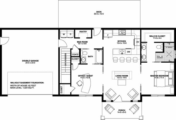 Home Plan - Farmhouse Floor Plan - Other Floor Plan #126-175