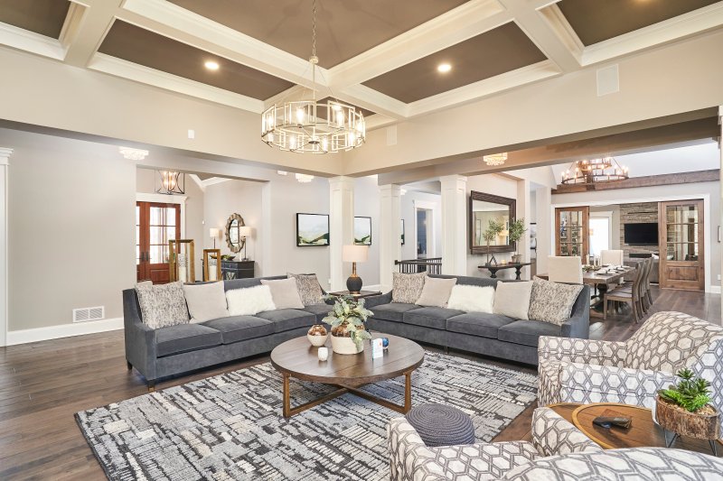 Dream House Plan - Interior - Family Room 1 for Craftsman House Plan #1089-35 - 3 bed, 2.5 bath