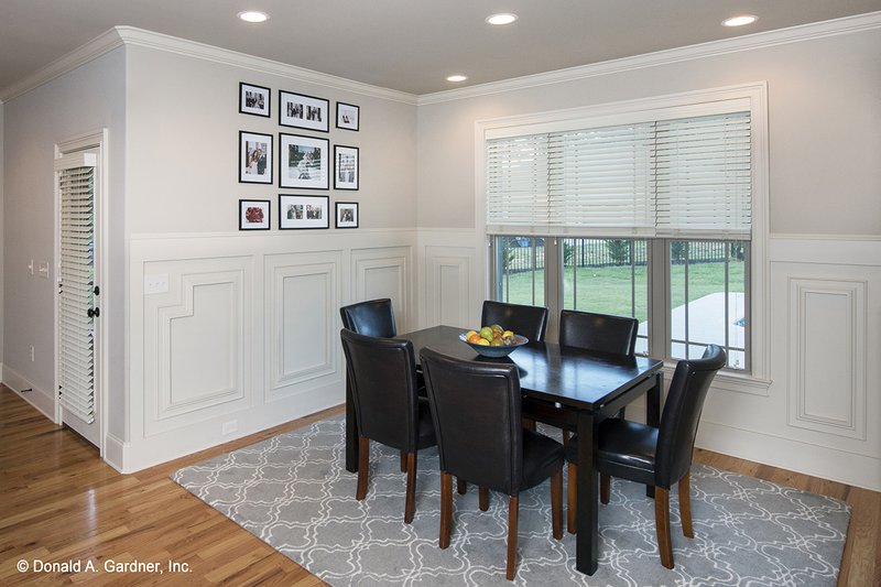 House Design - Interior - Dining Room for Traditional House Plan #929-924 - 3 bed, 2 bath
