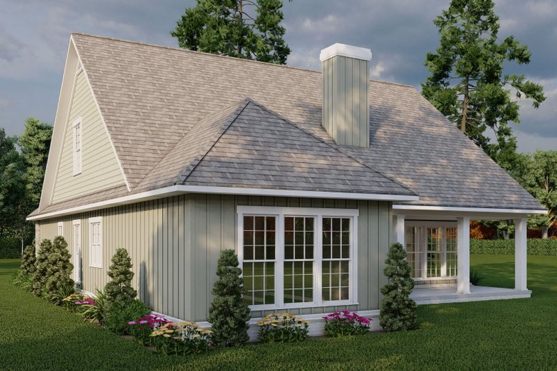 Home Plan - Exterior - Other Elevation 2 for Traditional House Plan #17-2435 - 3 bed, 3 bath