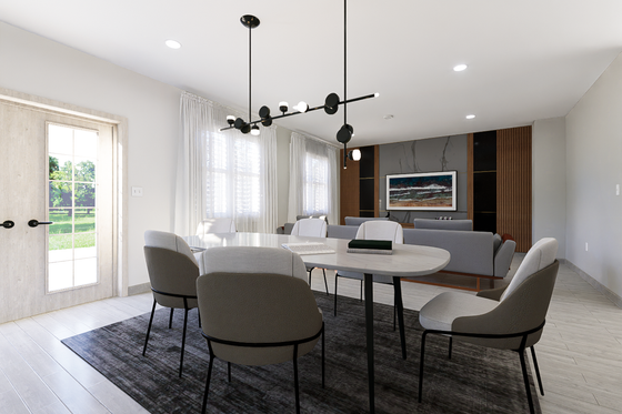 Interior - Dining Room 2 for Traditional House Plan #1060-188 - 3 bed, 2 bath