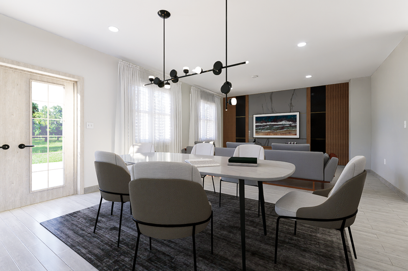 House Design - Interior - Dining Room 2 for Traditional House Plan #1060-188 - 3 bed, 2 bath