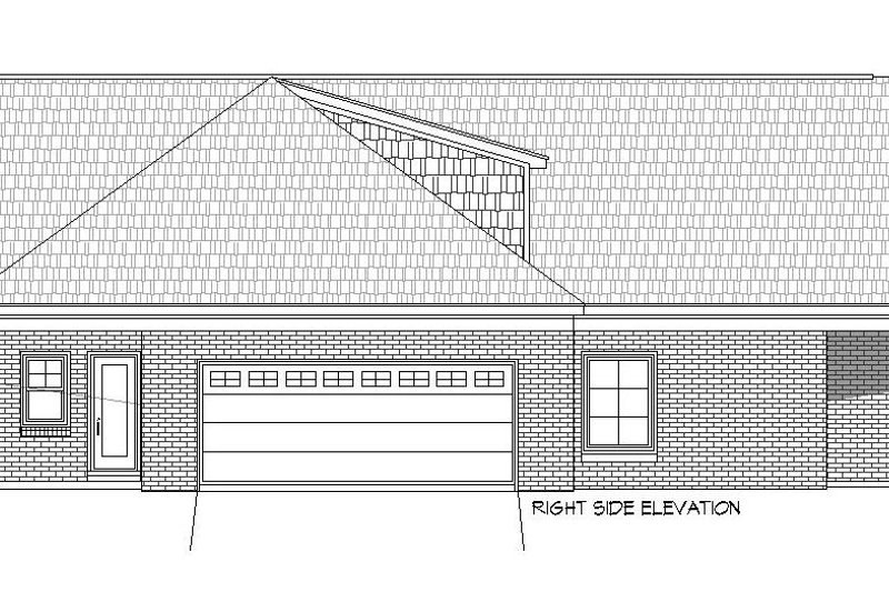 Architectural House Design - Exterior - Other Elevation 1 for Country House Plan #932-263 - 3 bed, 2.5 bath