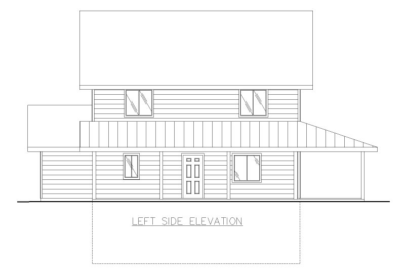 Home Plan - Exterior - Other Elevation for Farmhouse House Plan #117-1061 - 3 bed, 3 bath