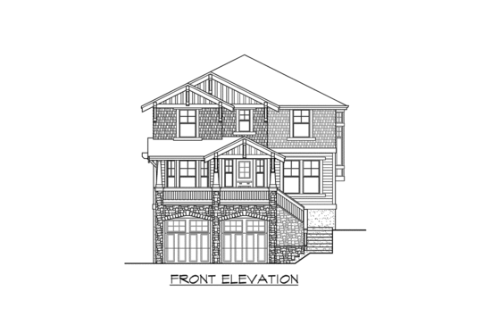 Floor Plan - Other Floor for Craftsman House Plan #132-124 - 3 bed, 2.5 bath
