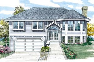 Traditional Exterior - Front Elevation Plan #47-185